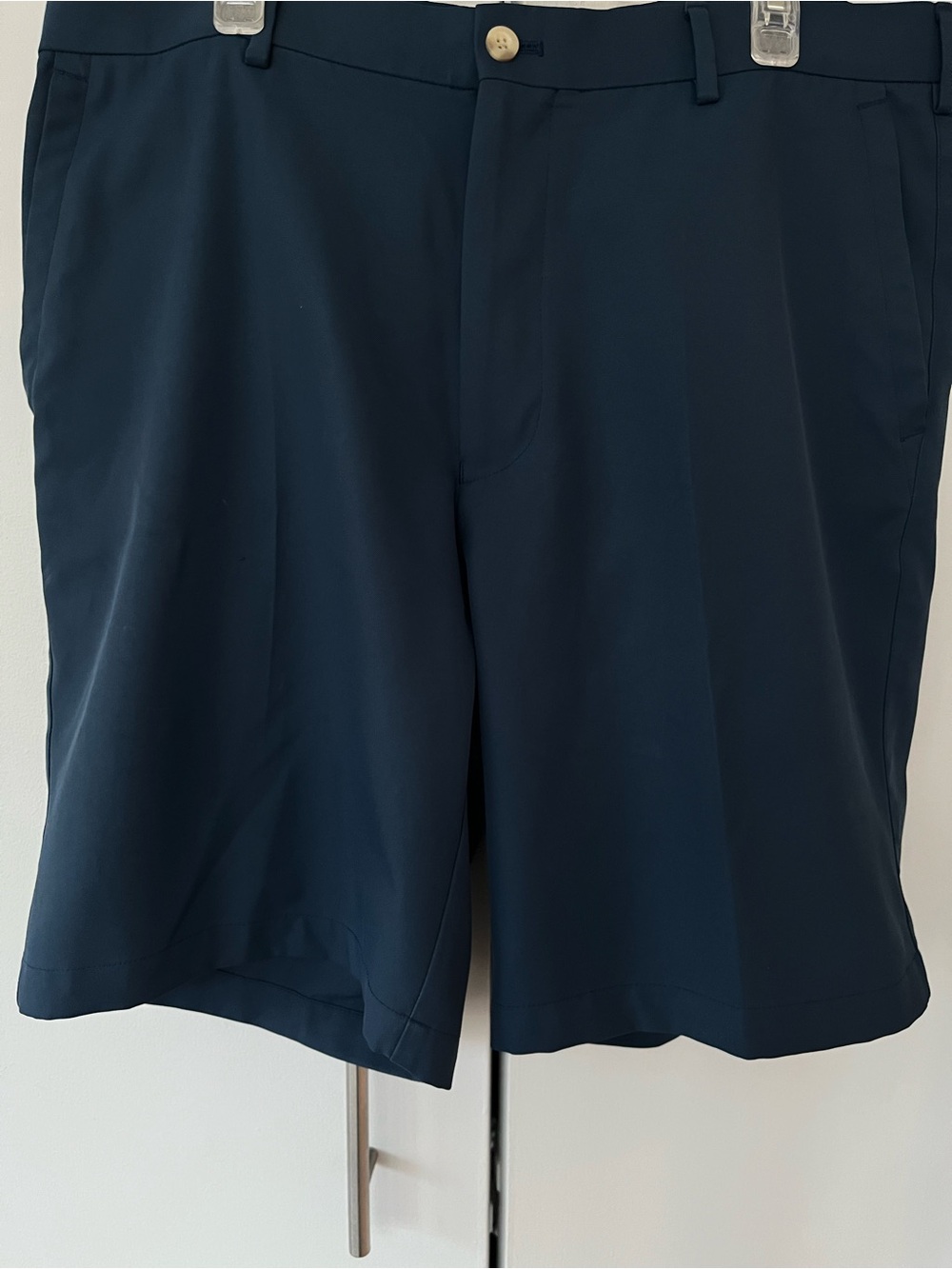 Peter Millar Crown Sport Salem Shorts 36W x 9”L Navy Golf Travel Casual